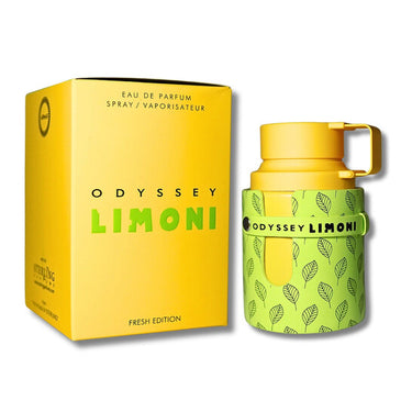 Armaf Odyssey Limone Eau de Parfum for Men – Fresh Citrus & Aromatic Fragrance – Long Lasting Perfume with Lemon, Vetiver & Woods – Daily Signature Scent – 60ML (2.2oz)
